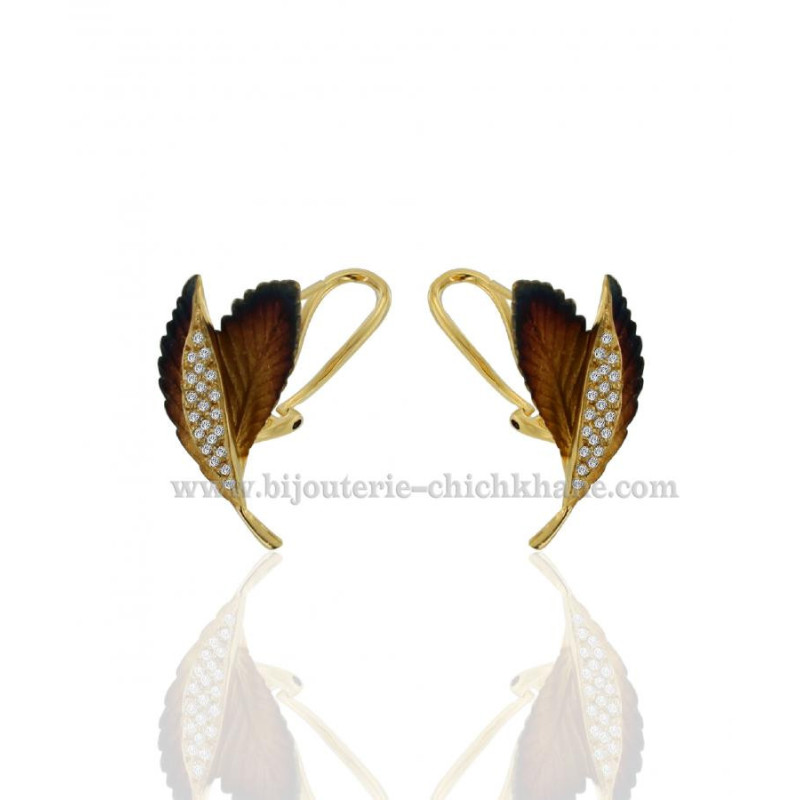 Boucles D'oreilles Diamants 31346